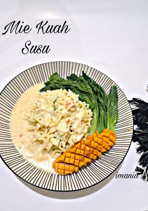 Foto resep Mie Kuah Susu