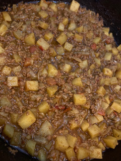 عکسی از دستور خورشت یا خوراک کاری گوشت
