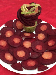 A picture of Beetroot salad.
