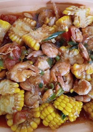 Foto resep Udang Asam Manis