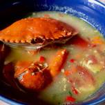 Sup kepiting simple