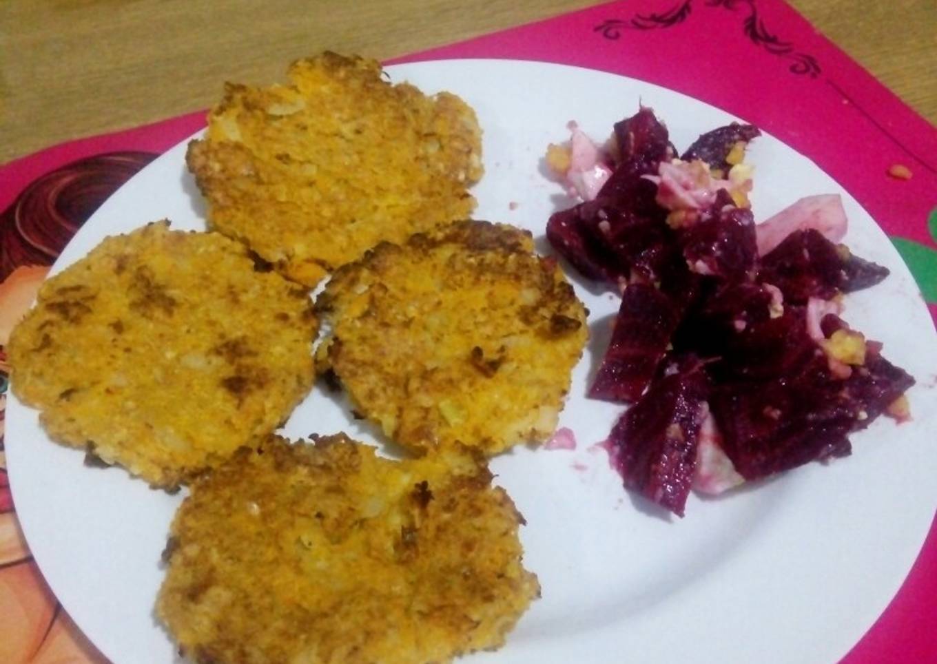 Hamburguesas de calabaza