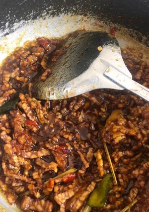 Foto resep Kering tempe garing pedas manis
