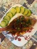 One-Sun Red Snapper with Sweet and Sour Sauce