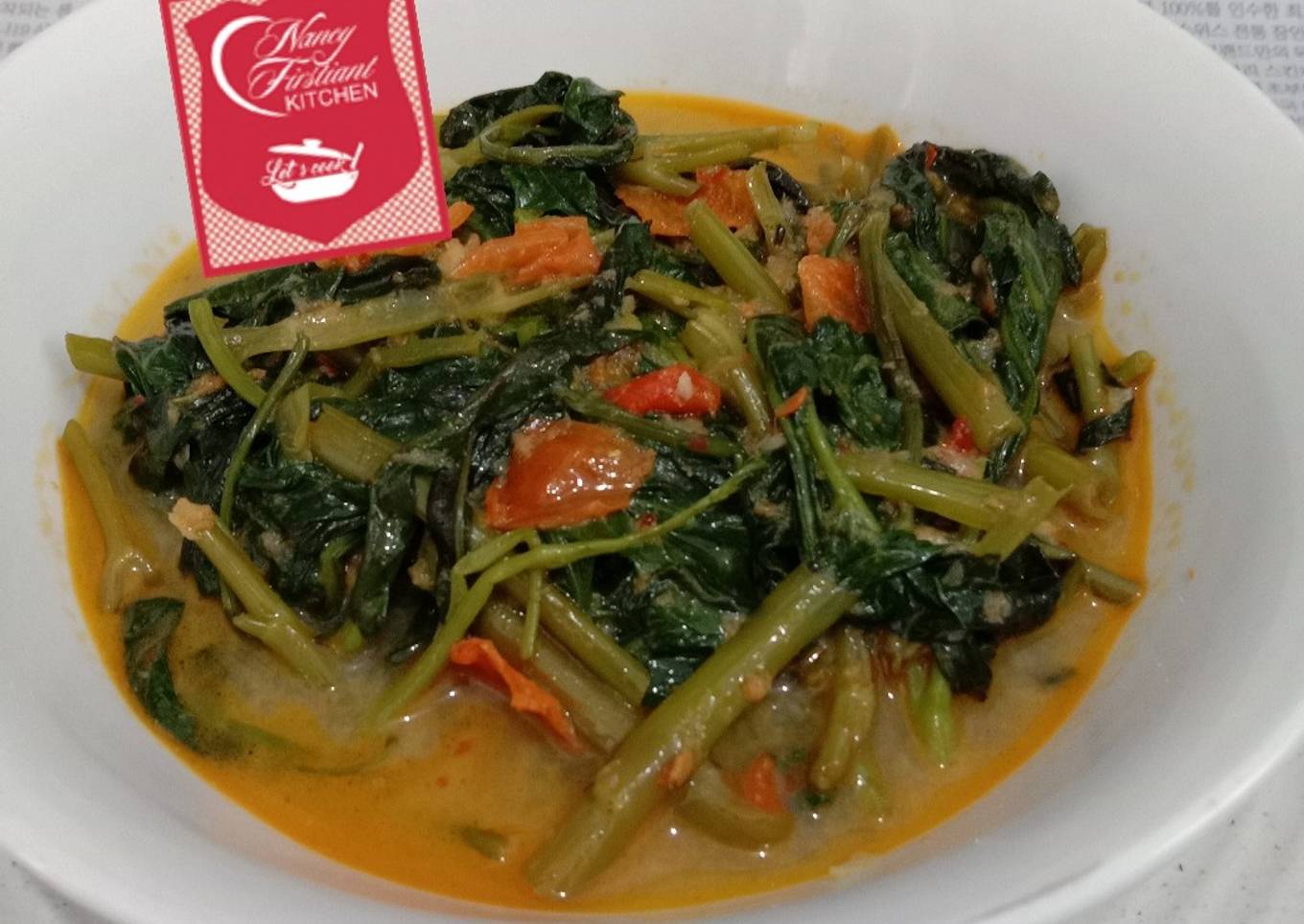 Kangkung Kuah Santan Pedas