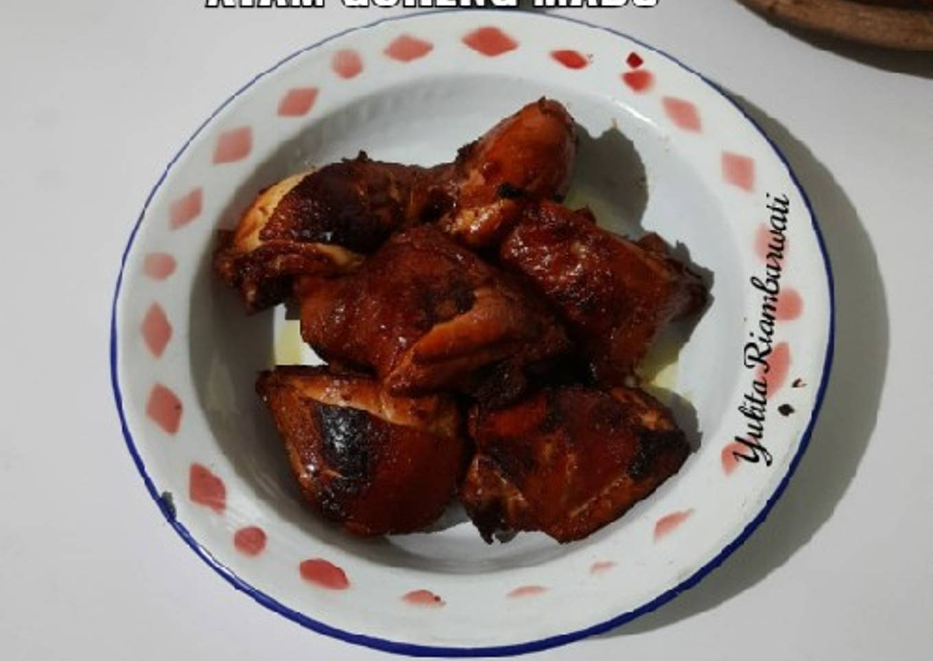 124 Ayam Goreng Madu (ala bu Yuli)