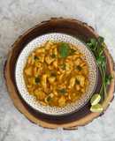 Pollo al curry dulce fácil y saludable