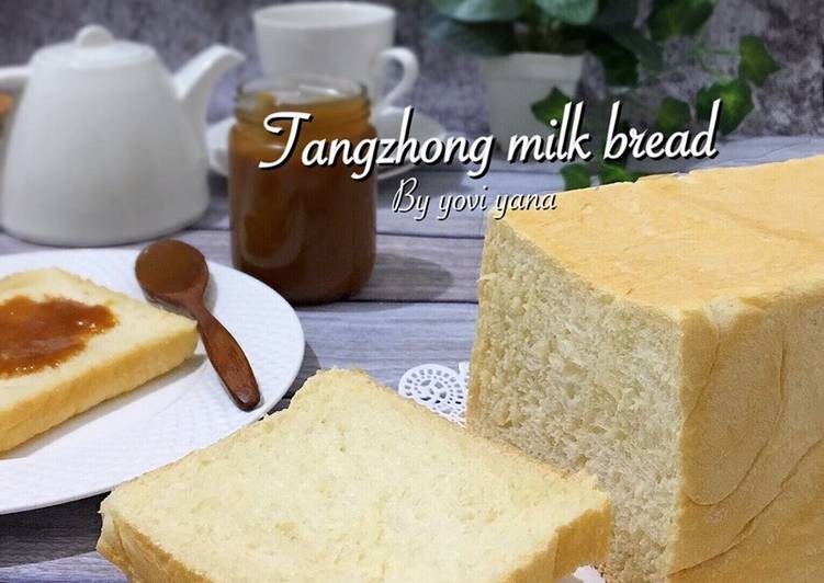 Resep Tangzhong milk bread Anti Gagal