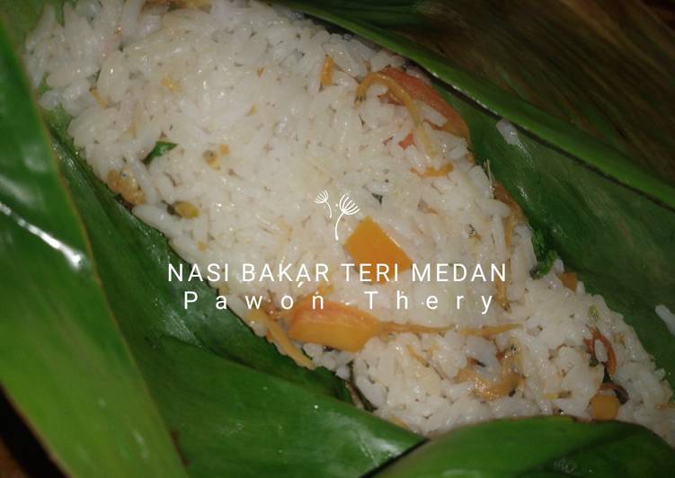 Resep Nasi Bakar Teri Medan yang Bikin Ngiler