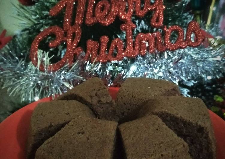 Bolu pisang coklat kukus 1 telur