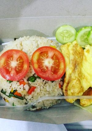 Foto resep Nasi goreng seafood