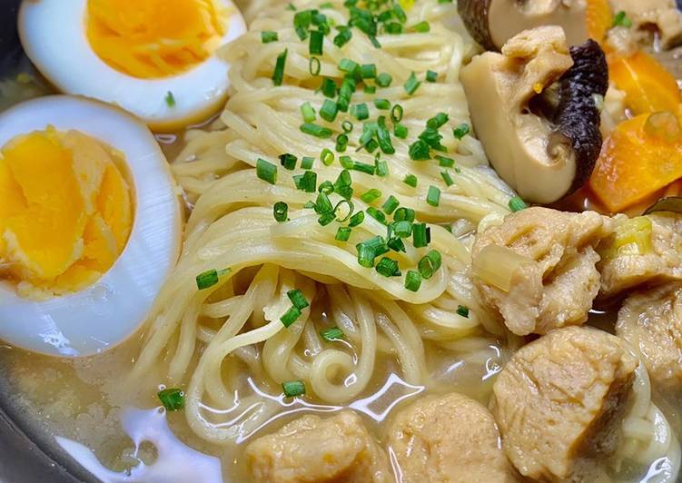 Fideos ramen caseros