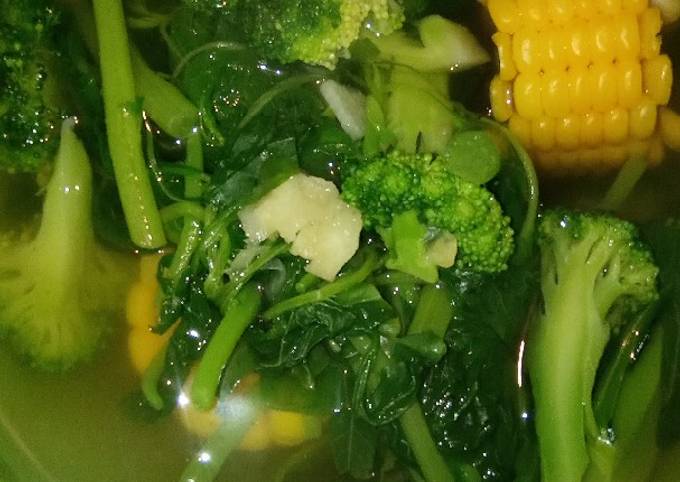 Resep Bening bayem jagung manis mix brokoli yang Menggugah Selera