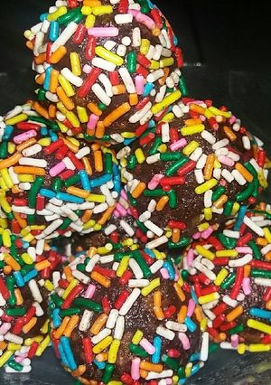 Foto resep Choco balls pelangi🌈