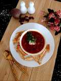 Vegan Ukrainian borscht