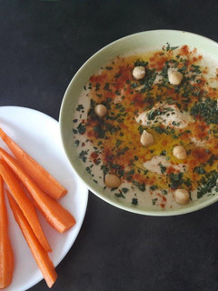 Una foto de Hummus