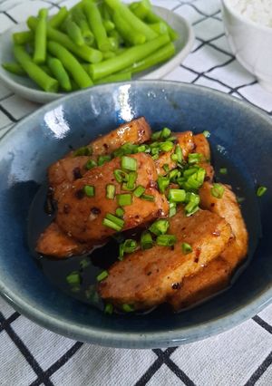 Hình của món Chả kho tiêu.