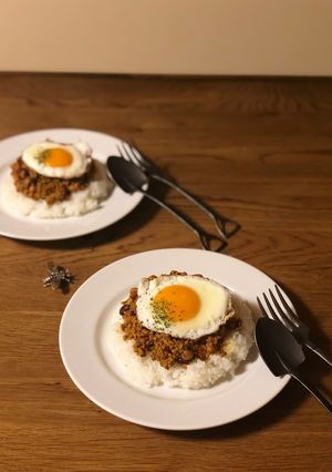 A picture of ★Mix Beans Japanese Dry Curry Rice★.