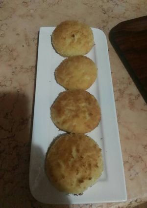 صورة لوصفة بسبوسة صغيرة