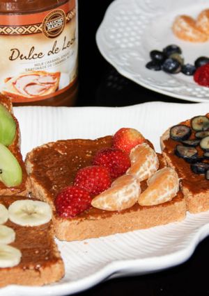 A picture of Fruit Toast 4 Ways.