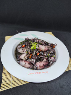 Foto resep Tumis Cumi hitam