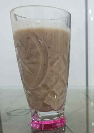عکسی از دستور معجون شیر و خرما