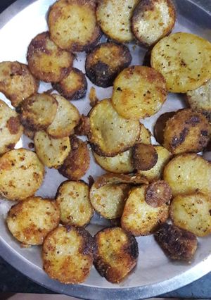 சேப்பங்கிழங்கு வறுவல் செய்முறை முக்கிய புகைப்படம்