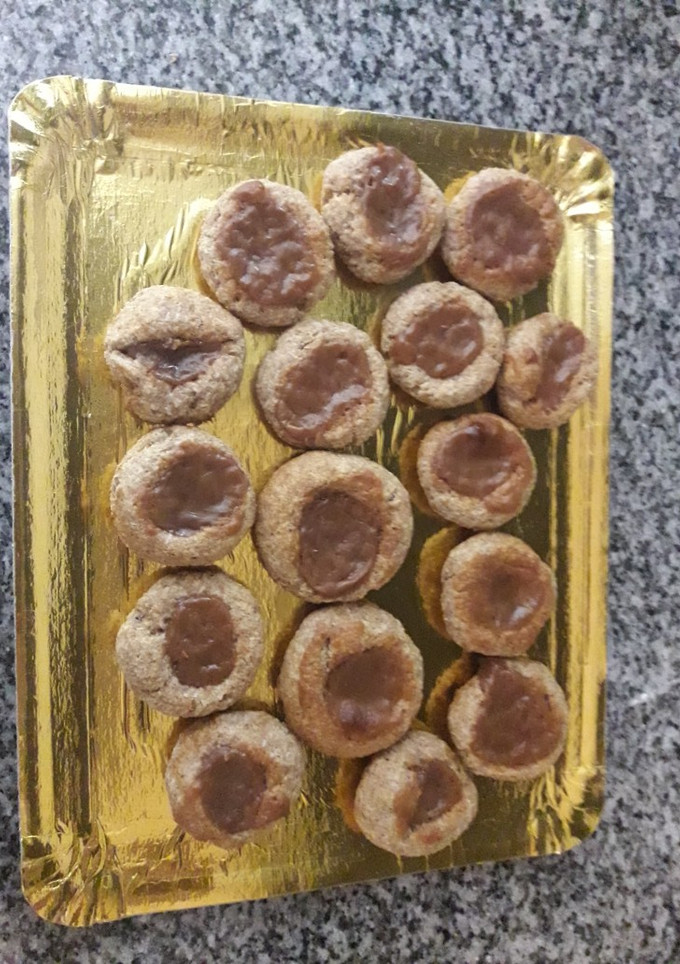 Una foto de Galletas de coco con dulce de leche light 👌👌