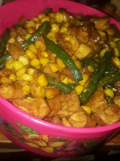 Foto resep Oseng Tahu Tempe Kacang