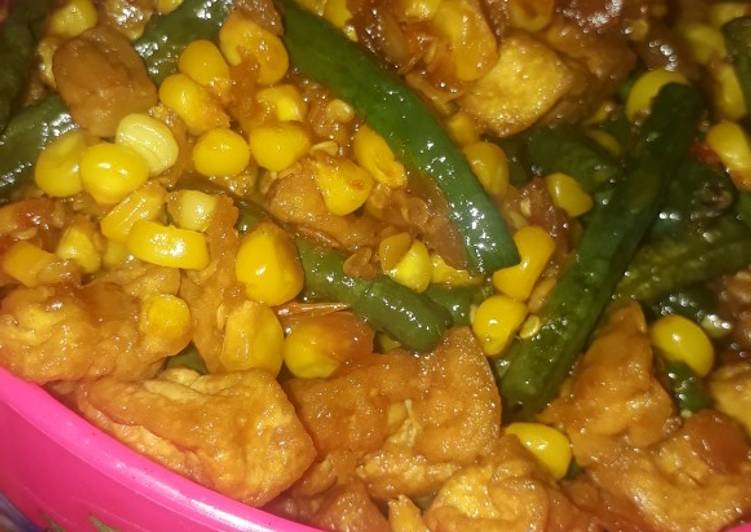 Resep Oseng Tahu Tempe Kacang Anti Gagal