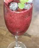 Sorbete de Vino con Frutos Rojos
