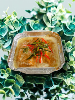 A picture of Steamed Salmon with Thai Heritage Curry Paste.