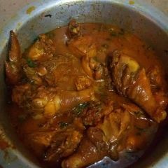 A picture of Chicken stew.