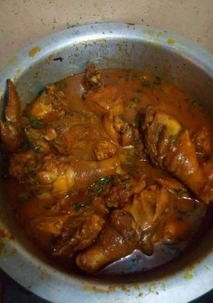 A picture of Chicken stew.