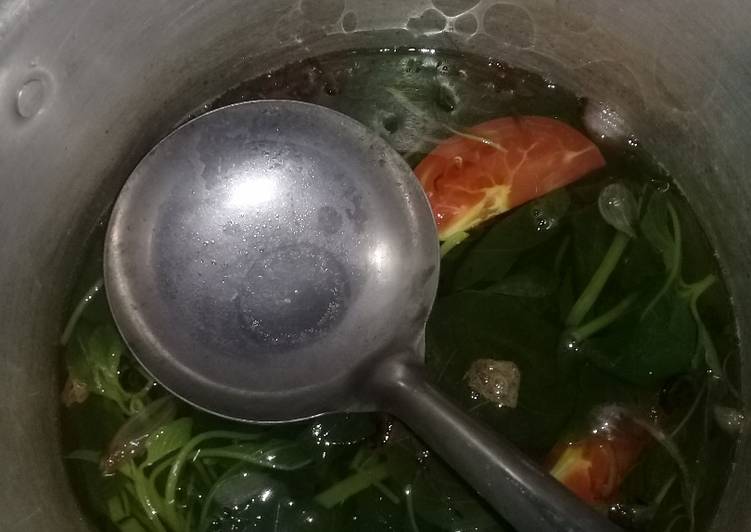 #weekendchallenge sayur bayam tomat