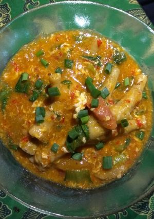Foto resep Seblak ceker pedas