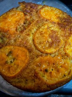 আপসাইড ডাউন অরেঞ্জ কেক (upside-down orange cake recipe in Bengali) রেসিপির প্রধান ছবি