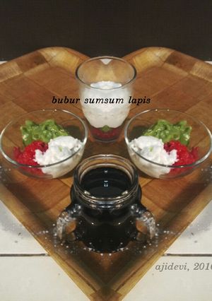 Foto resep Bubur sumsum lapis/ Lompat Tikam Kelantan