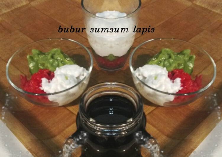 Bubur sumsum lapis/ Lompat Tikam Kelantan