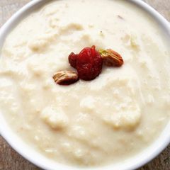 A picture of Sweet potato Kheer.