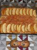 Pastel de carne con manzana