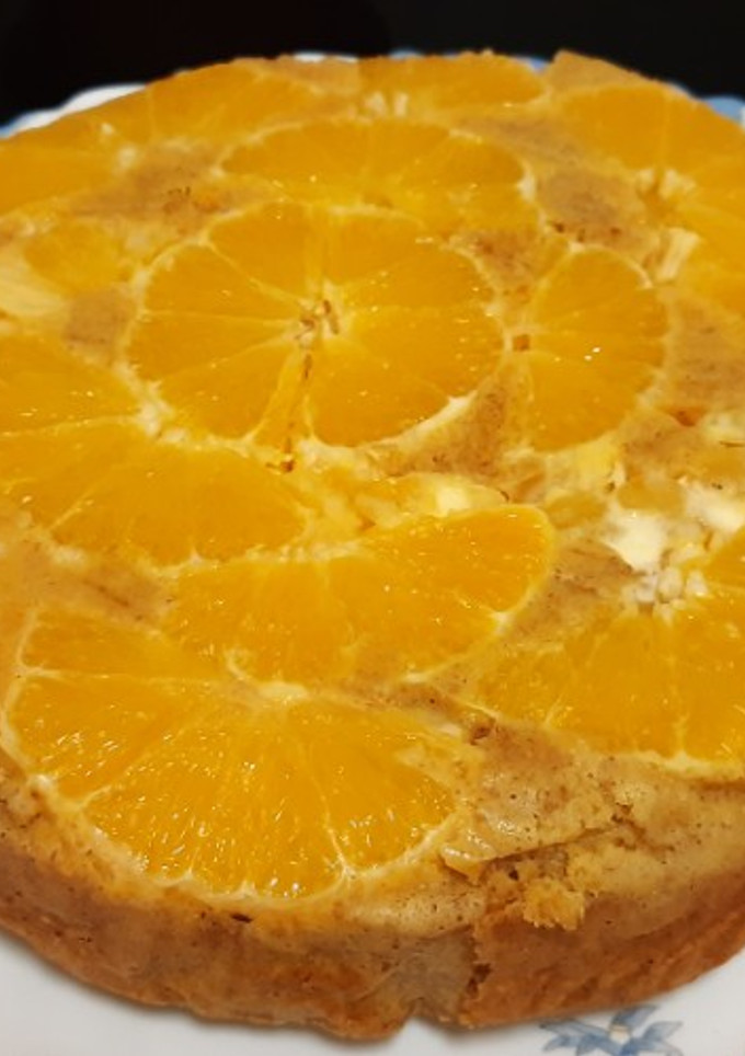 Una foto de Bizcocho integral de zanahoria y naranja (otra versión)