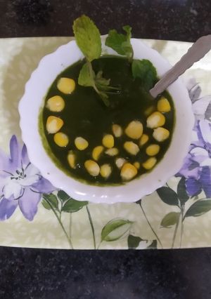 મિક્સ વેજ.પાલક સૂપ (Mix veg.Spinach soup in Gujarati) રેસીપી મુખ્ય ફોટો