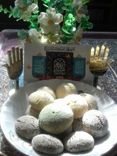 عکسی از دستور 🍫🍪کوکی ترکدار جذاب اعیاد شعبانیه🍪🍫