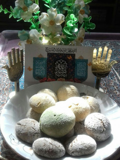 عکسی از دستور 🍫🍪کوکی ترکدار جذاب اعیاد شعبانیه🍪🍫