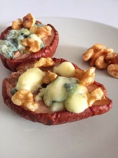 Una foto de Peras al horno saladas 🍐