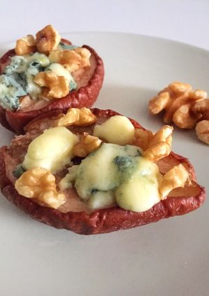 Una foto de Peras al horno saladas 🍐