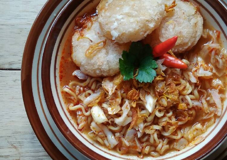 Resep Seblak Mie Cireng pedas Anti Gagal