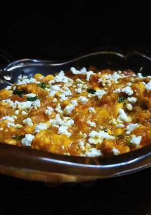 A picture of Shahi paneer.