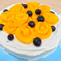 A picture of Sponge cake with gas ✨ Cake recipe without oven.